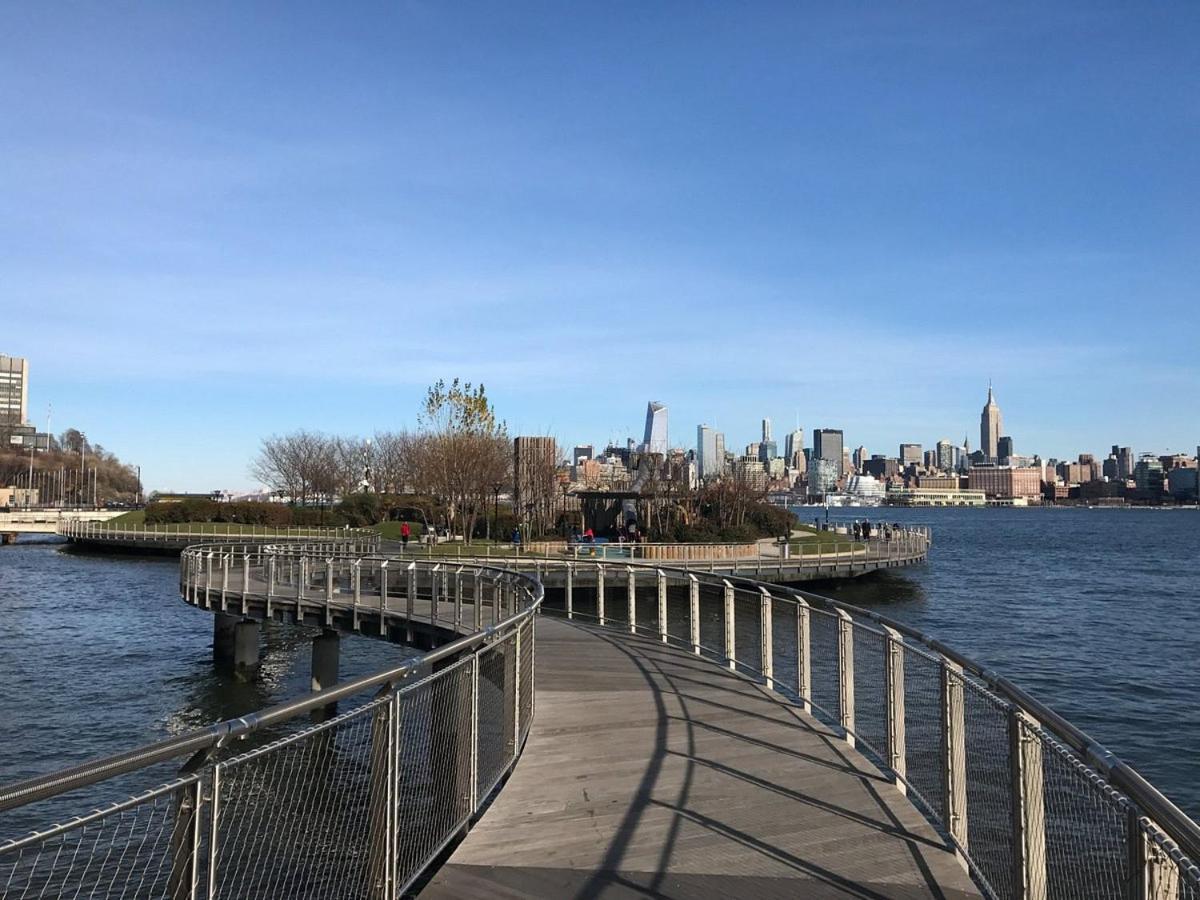 Chic Penthouse 15 Minutes From Nyc - Bus Stop At Doorstep Hoboken Eksteriør bilde