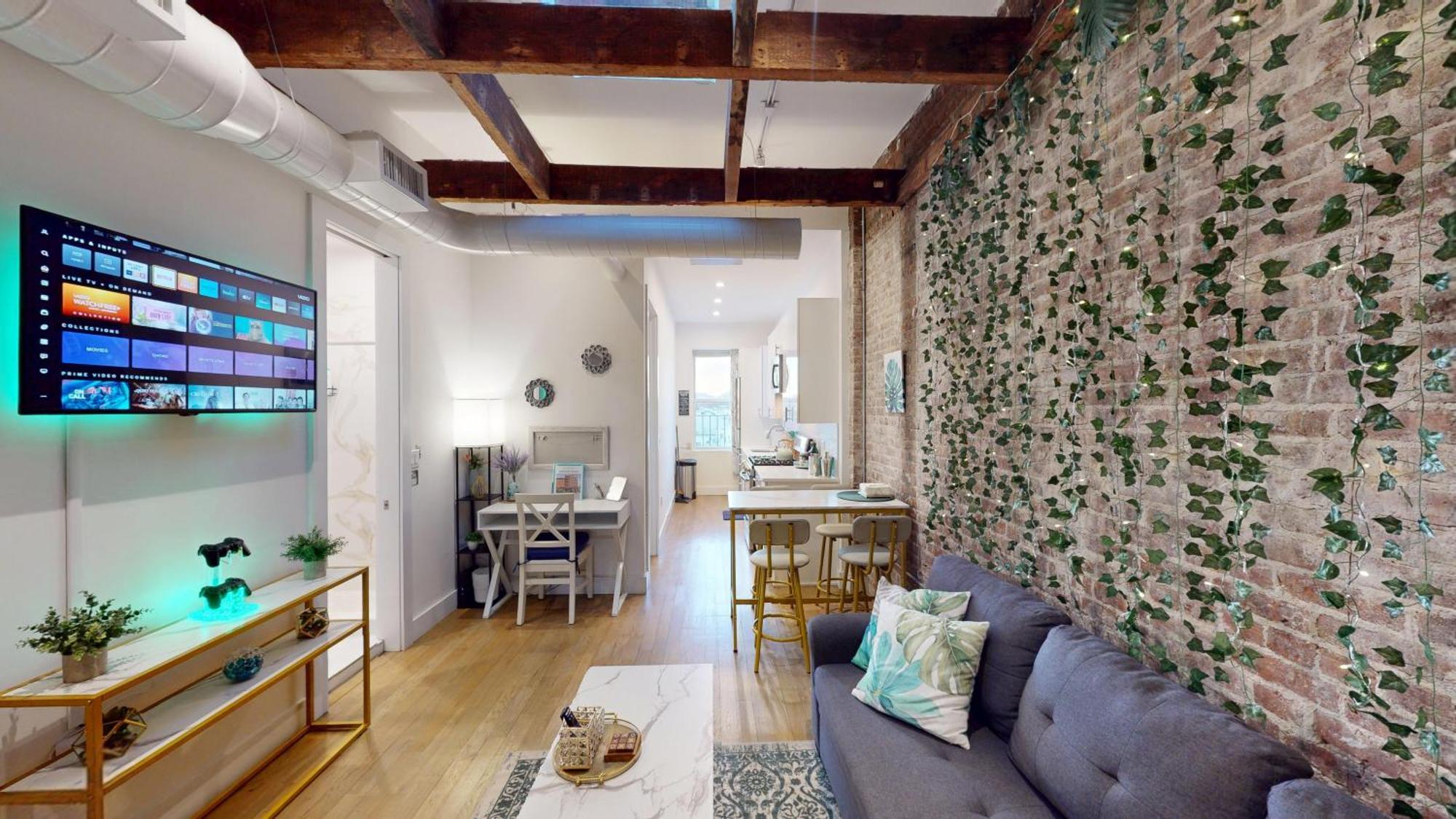 Chic Penthouse 15 Minutes From Nyc - Bus Stop At Doorstep Hoboken Eksteriør bilde