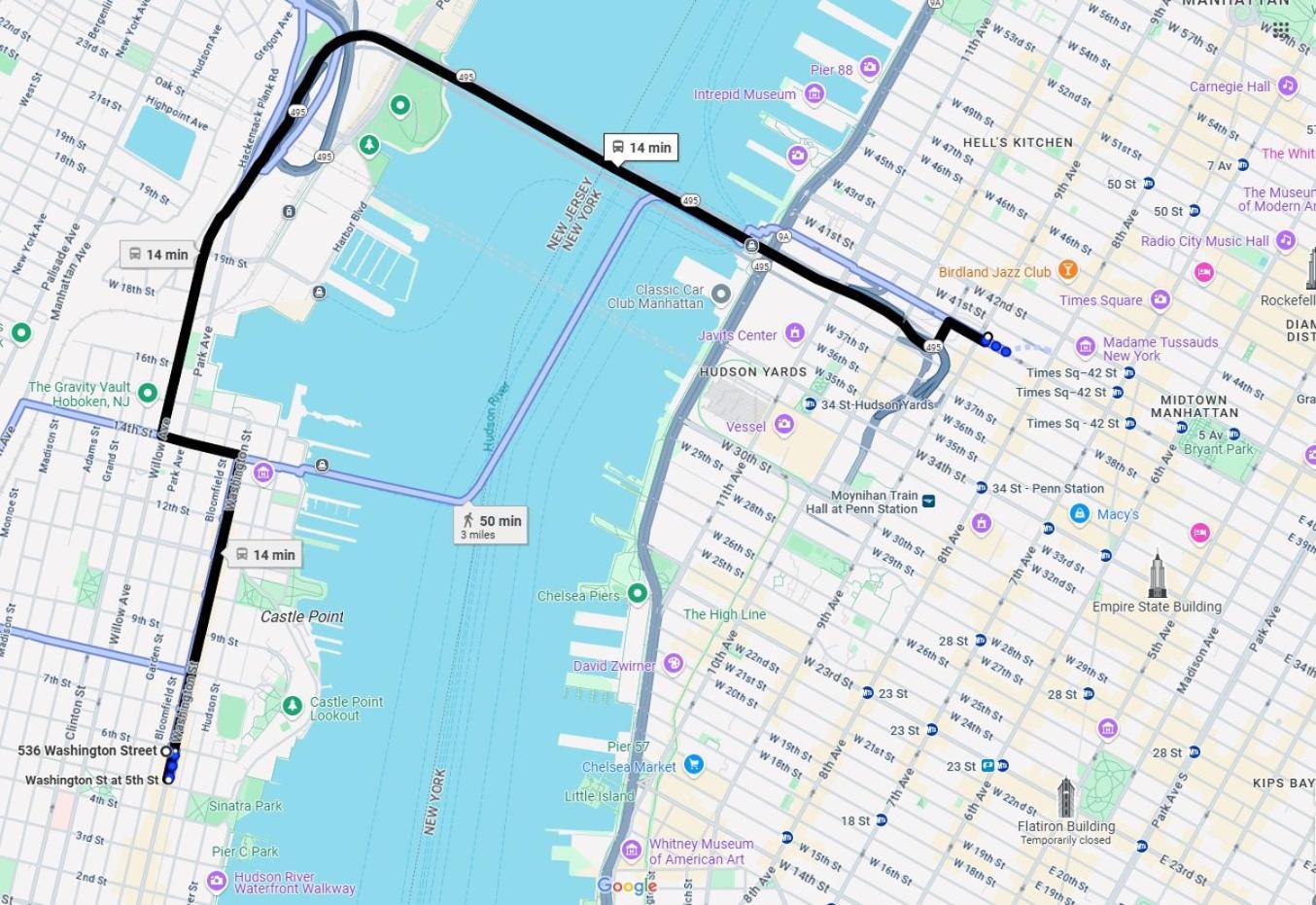 Chic Penthouse 15 Minutes From Nyc - Bus Stop At Doorstep Hoboken Eksteriør bilde
